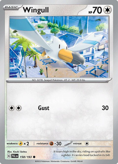 Wingull - 158/193 - Common - Pal