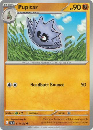 Pupitar - 111/193 - Uncommon - PAL 1