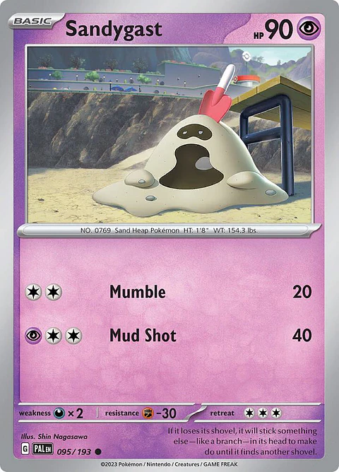Sandygast - 095/193 - Common - Pal