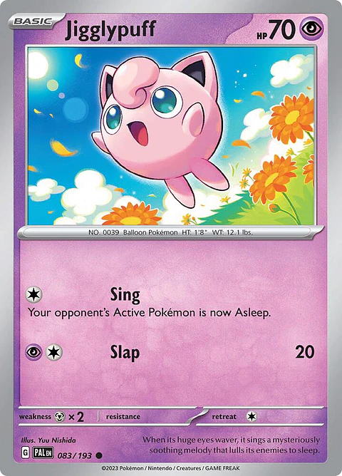 Jigglypuff - 083/193 - Común - Pal 