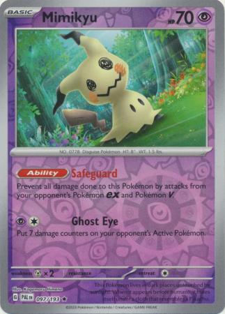 Mimikyu - 097/193 - Holo Rare - PAL 1