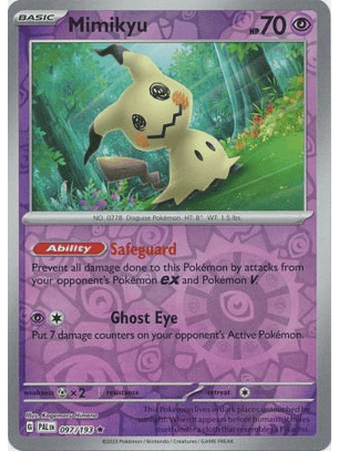 Mimikyu - 097/193 - Holo Rare - PAL