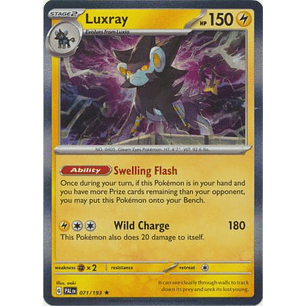 Luxray - 071/193 - Holo Rare - Pal