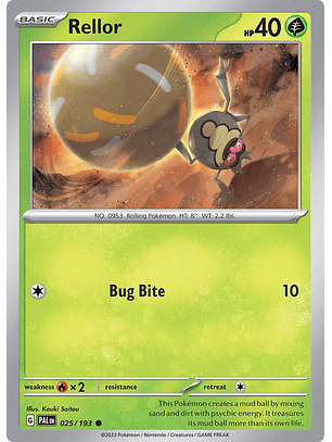 Rellor - 025/193 - Common - Pal