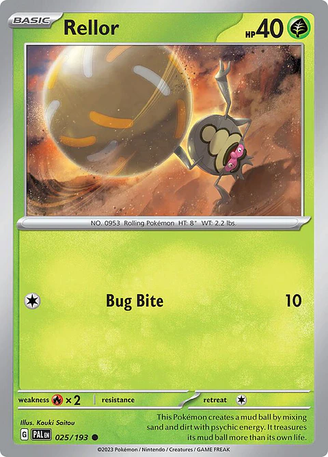 Rellor - 025/193 - Common - Pal