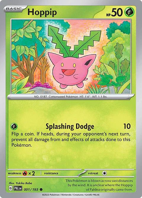 Hoppip - 001/193 - Common - Pal