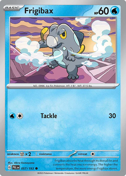 Frigibax - 057/193 - Common - Pal