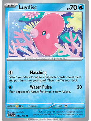 Luvdisc - 047/193 - Common - Pal