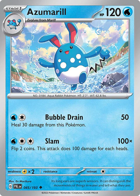 Azumarill - 045/193 - Uncommon - Pal
