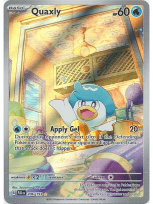 Quaxly - 206/193 - Illustration Rare - Pal