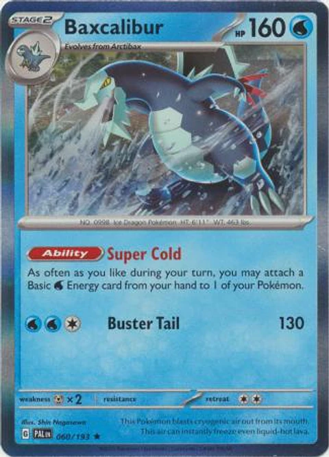 Baxcalibur - 060/193 - Holo Rare - Pal