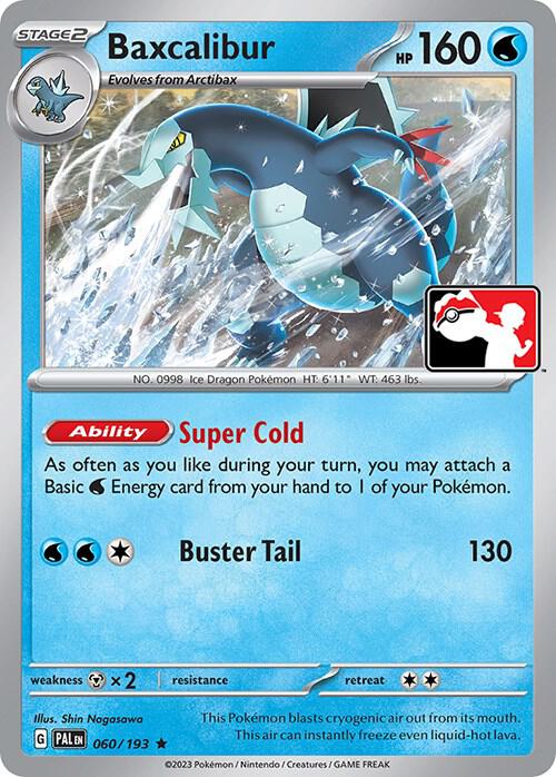 Baxcalibur - 060/193 - Holo Rare - Pal 2