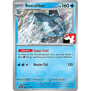 Baxcalibur - 060/193 - Holo Rare - Pal