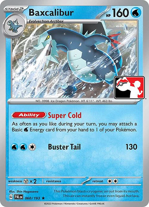 Baxcalibur - 060/193 - Holo Rare - Pal