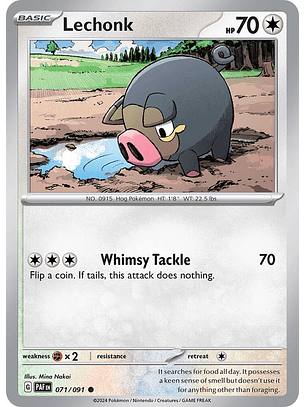 Lechonk - 071/091 - Common - Paf