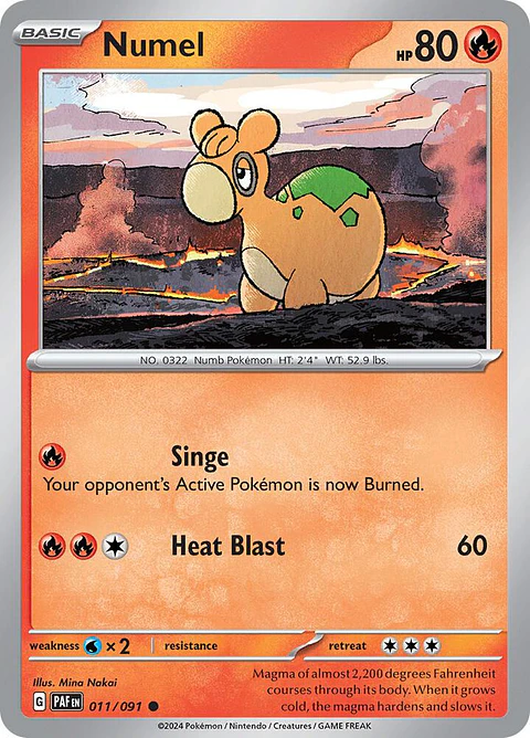 Numel - 011/091 - Common - Paf
