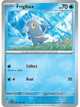 Frigibax - 017/091 - Common - Paf