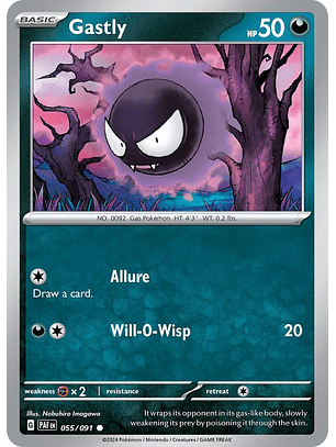 Gastly - 055/091 - Common - Paf