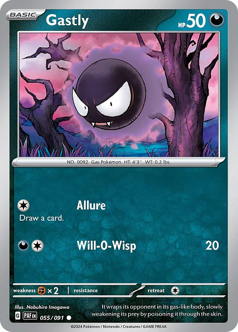 Gastly - 055/091 - Common - Paf