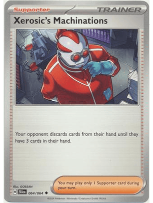 Xerosic's Machinations - 064/064 - Uncommon - SFA