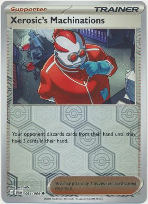 Xerosic's Machinations - 064/064 - Uncommon - SFA