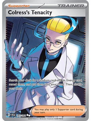 Colress's Tenacity - 087/064 - Full Art Secret Rare - SFA