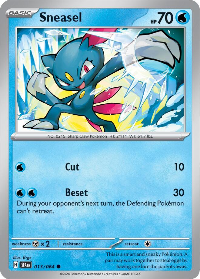 Sneasel - 013/064 - Common - Sfa 2
