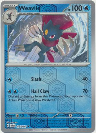 Weavile - 014/064 - Uncommon  2