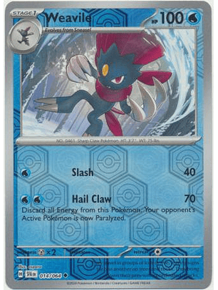 Weavile - 014/064 - Uncommon 