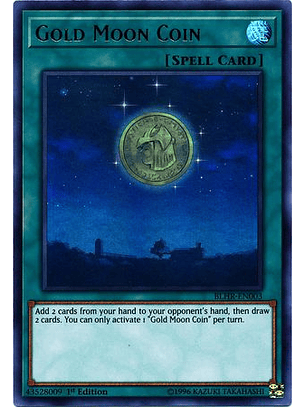 Gold Moon Coin - BLHR-EN003 - Ultra Rare