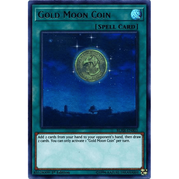 Gold Moon Coin - BLHR-EN003 - Ultra Rare
