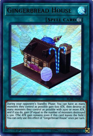 Gingerbread House - BLHR-EN004 - Ultra Rare 1