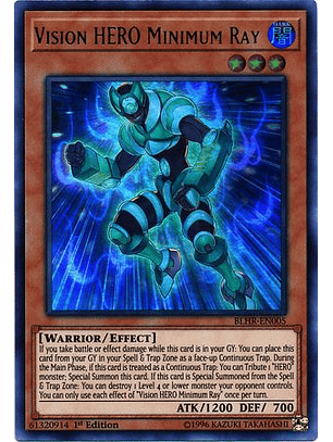 Vision HERO Minimum Ray - BLHR-EN005 - Ultra Rare