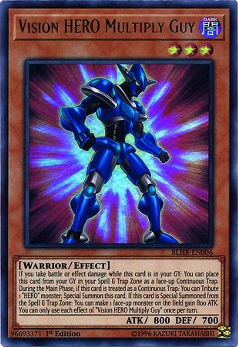 Vision HERO Multiply Guy - BLHR-EN006 - Ultra Rare