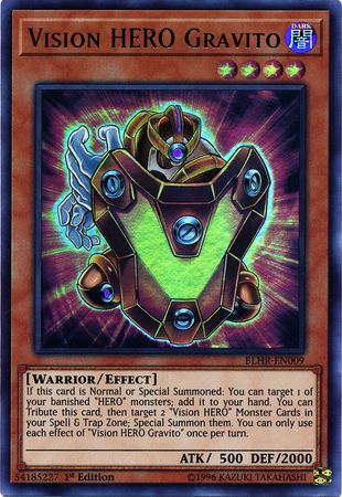 Vision HERO Gravito - BLHR-EN009 - Ultra Rare 1