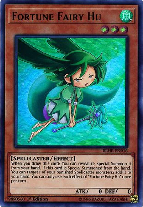 Fortune Fairy Hu - BLHR-EN016 - Ultra Rare 