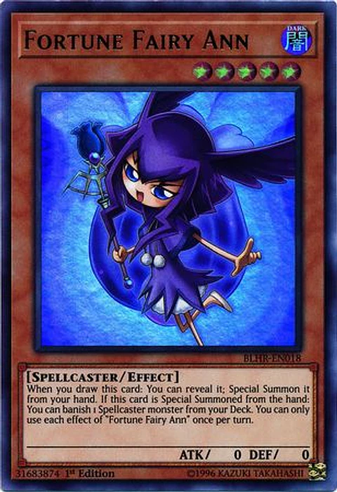 Fortune Fairy Ann - BLHR-EN018 - Ultra Rare
