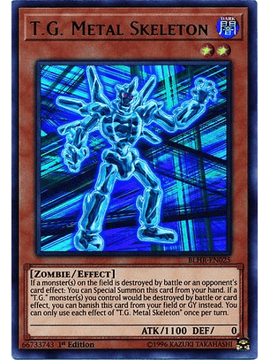 T.G. Metal Skeleton - BLHR-EN025 - Ultra Rare