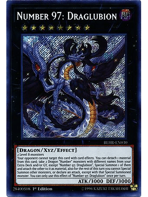Number 97: Draglubion - BLHR-EN030 - Secret Rare