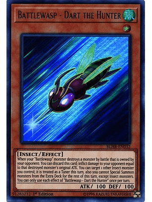 Battlewasp - Dart the Hunter - BLHR-EN032 - Ultra Rare 