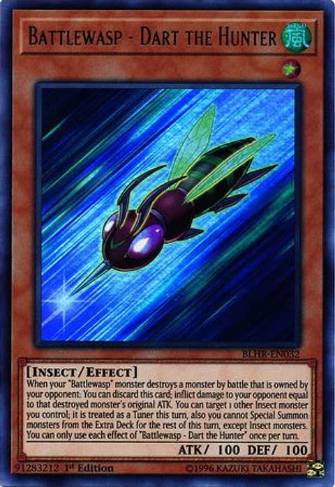 Battlewasp - Dart the Hunter - BLHR-EN032 - Ultra Rare 