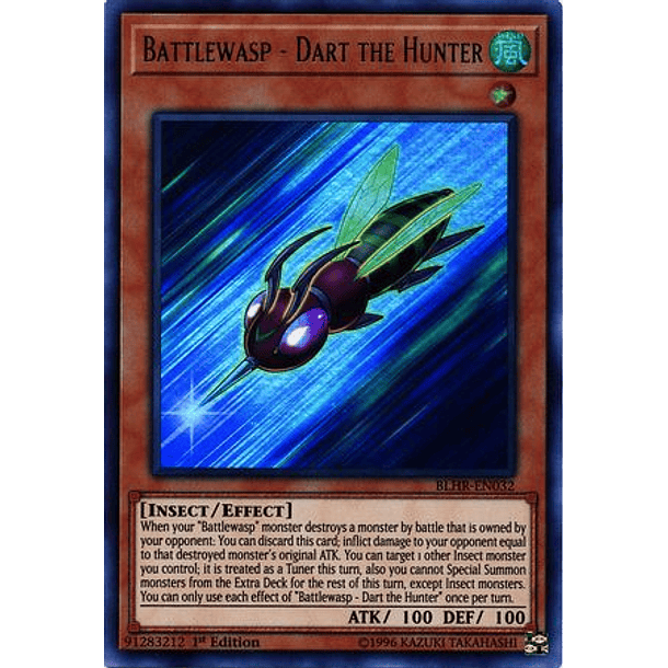 Battlewasp - Dart the Hunter - BLHR-EN032 - Ultra Rare 