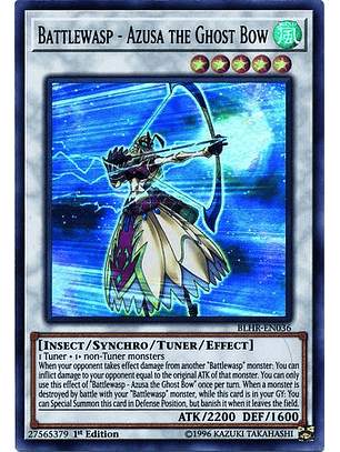Battlewasp - Azusa the Ghost Bow - BLHR-EN036 - Ultra Rare