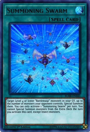 Summoning Swarm - BLHR-EN040 - Ultra Rare 1