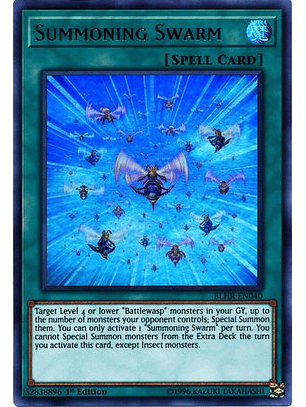 Summoning Swarm - BLHR-EN040 - Ultra Rare