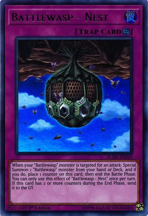 Battlewasp - Nest - BLHR-EN042 - Ultra Rare