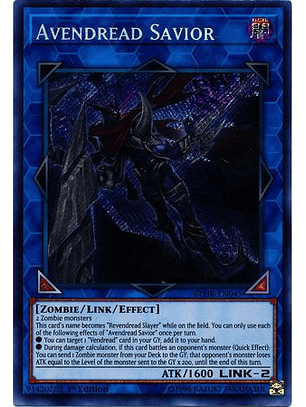Avendread Savior - BLHR-EN045 - Secret Rare