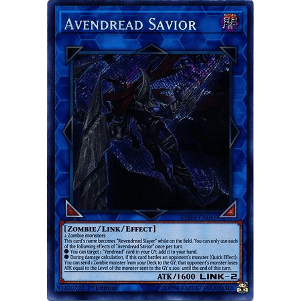 Avendread Savior - BLHR-EN045 - Secret Rare