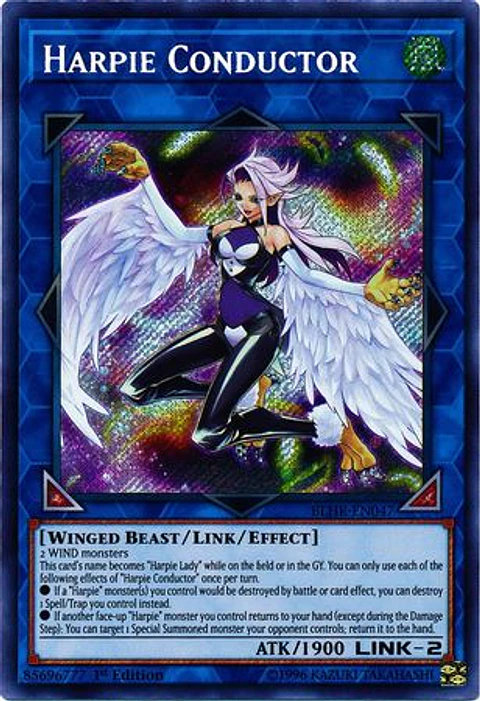 Harpie Conductor - BLHR-EN047 - Secret Rare 