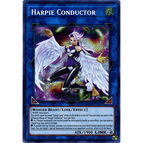 Harpie Conductor - BLHR-EN047 - Secret Rare 